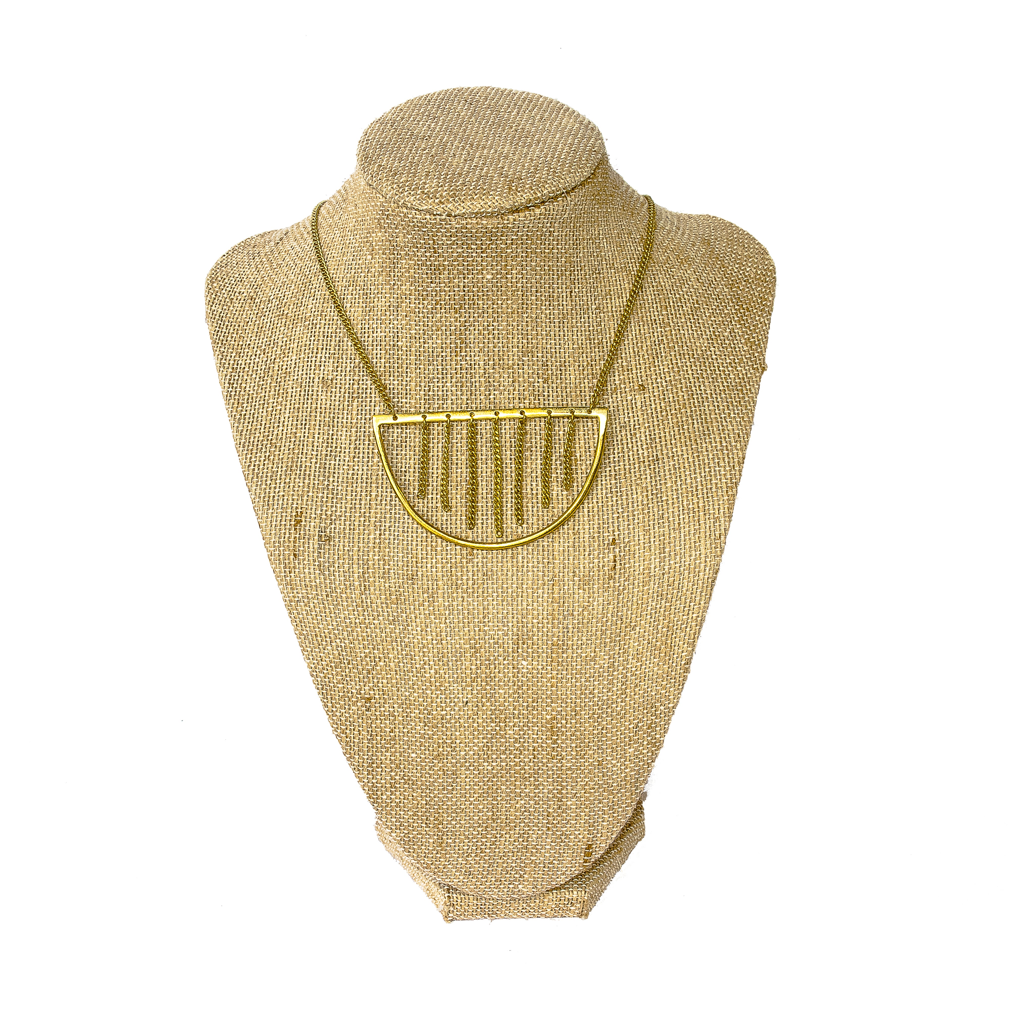 Fair trade necklace ethically handmade by empowered artisans in East Africa.