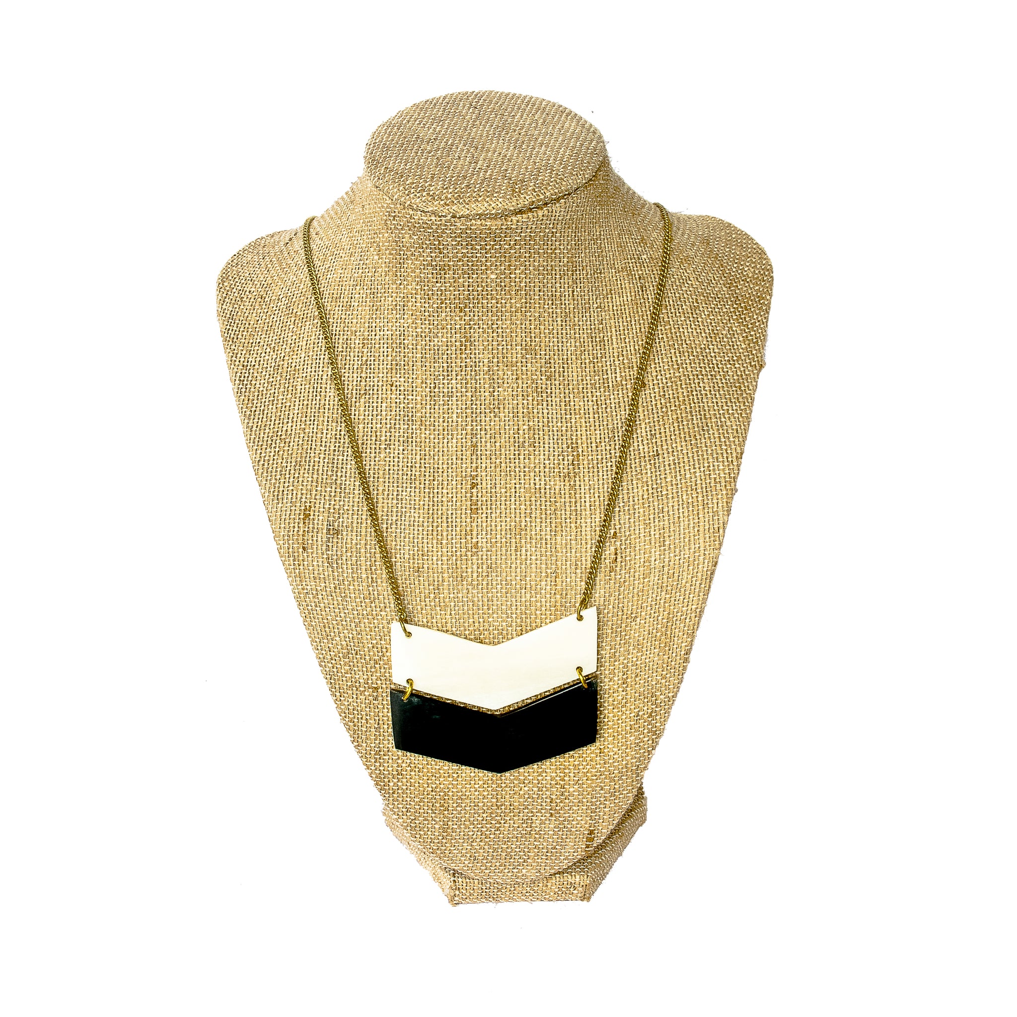Mixed Chevron Necklace