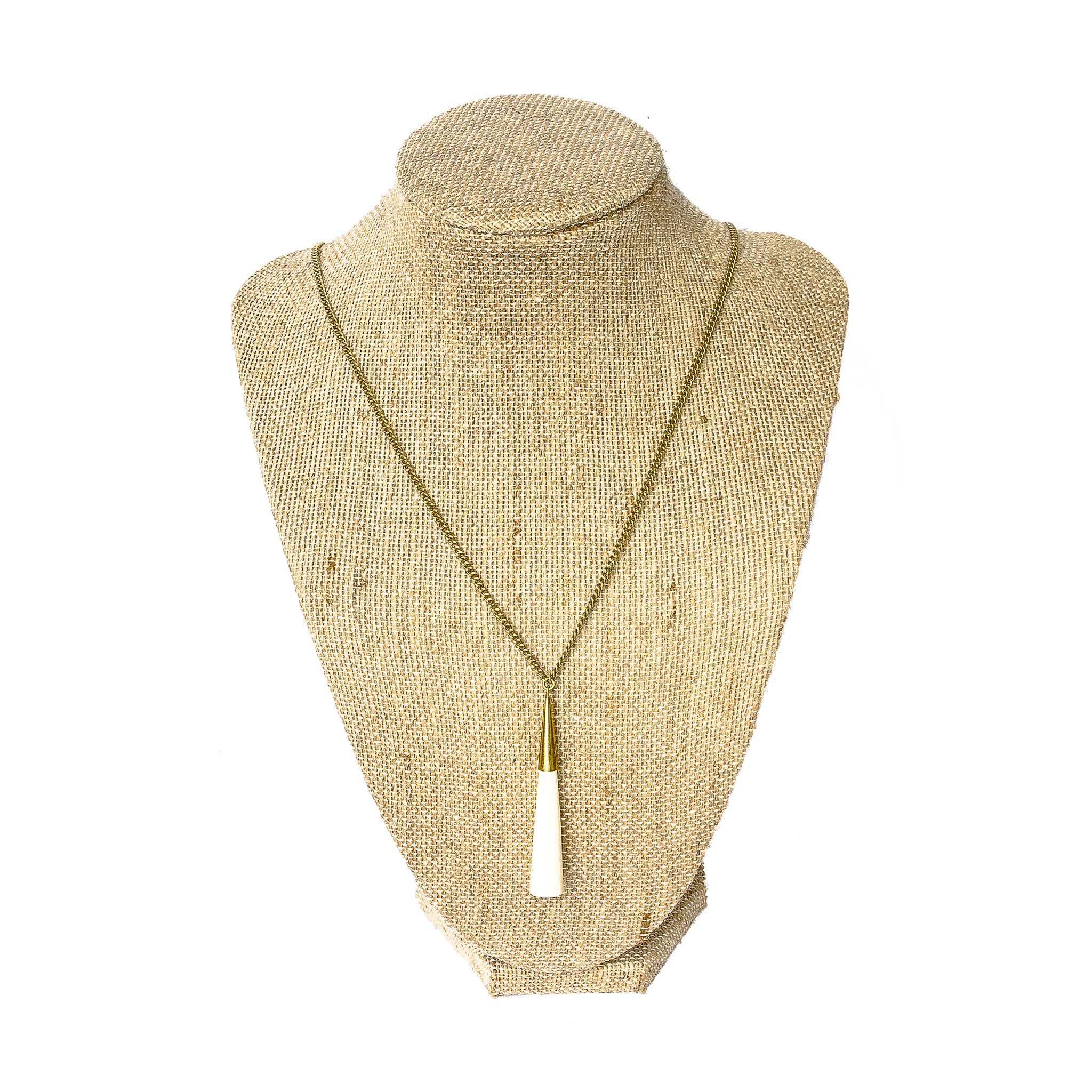 Bone Pendant Necklace