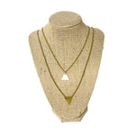 Fair trade necklace ethically handmade by empowered artisans in East Africa.