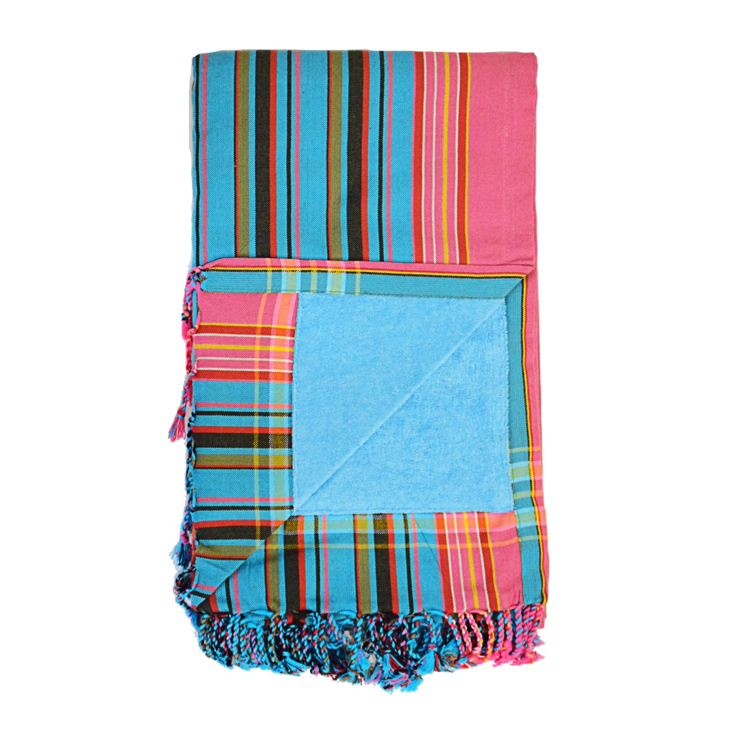 Fair trade towel ethically handmade by empowered artisans in East Africa.