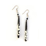 Fair trade earrings ethically handmade by empowered artisans in East Africa.