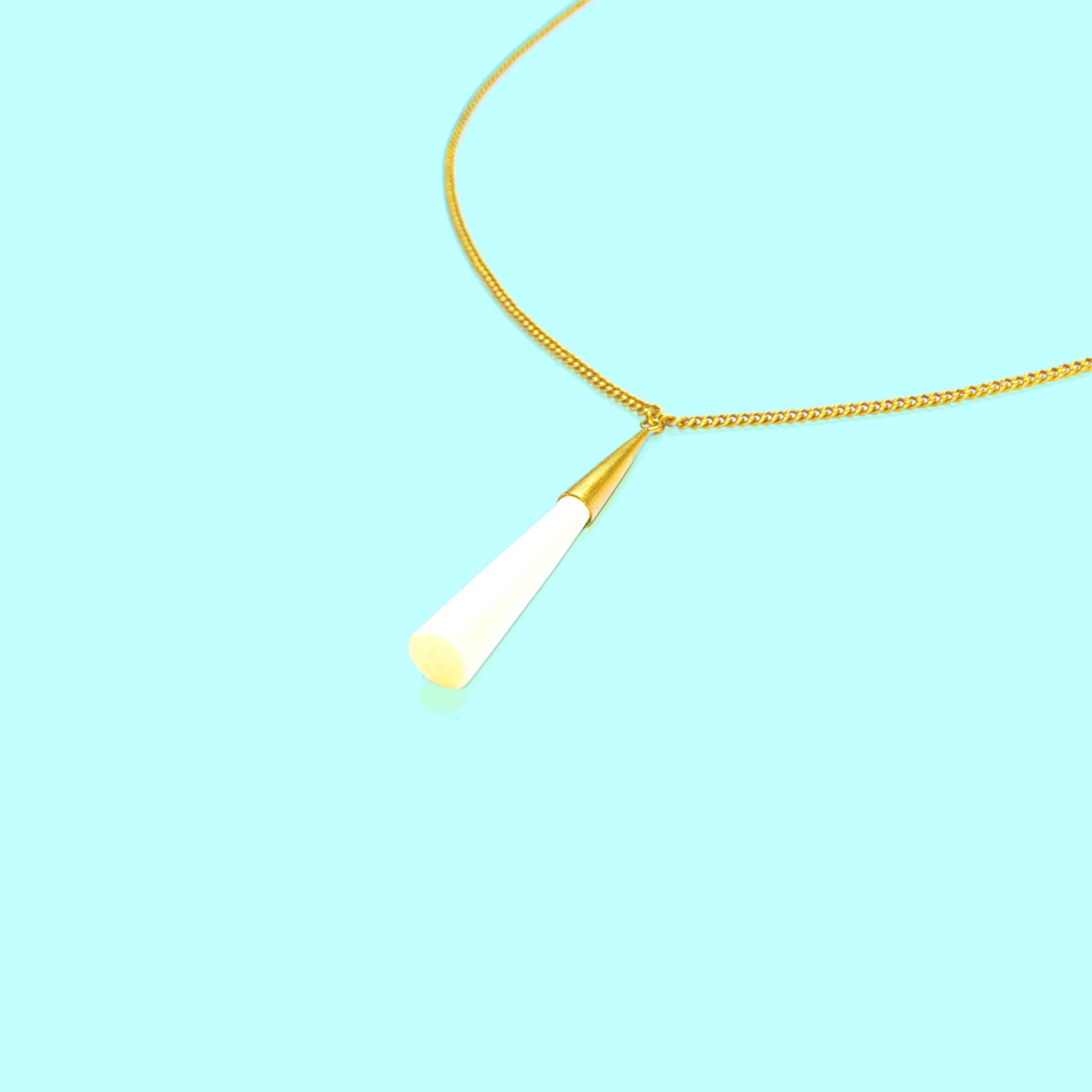 Bone Pendant Necklace
