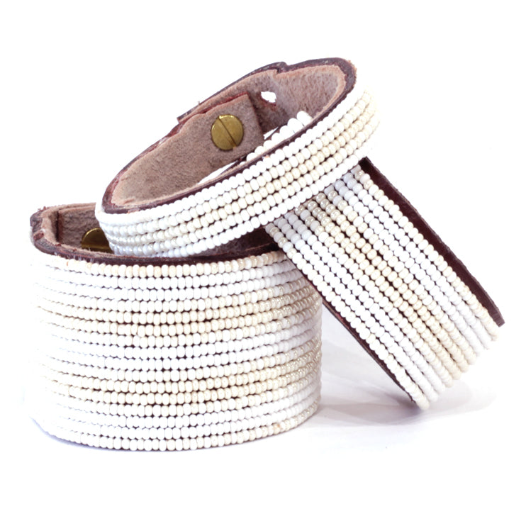 Fair trade bracelet ethically handmade by empowered artisans in East Africa.