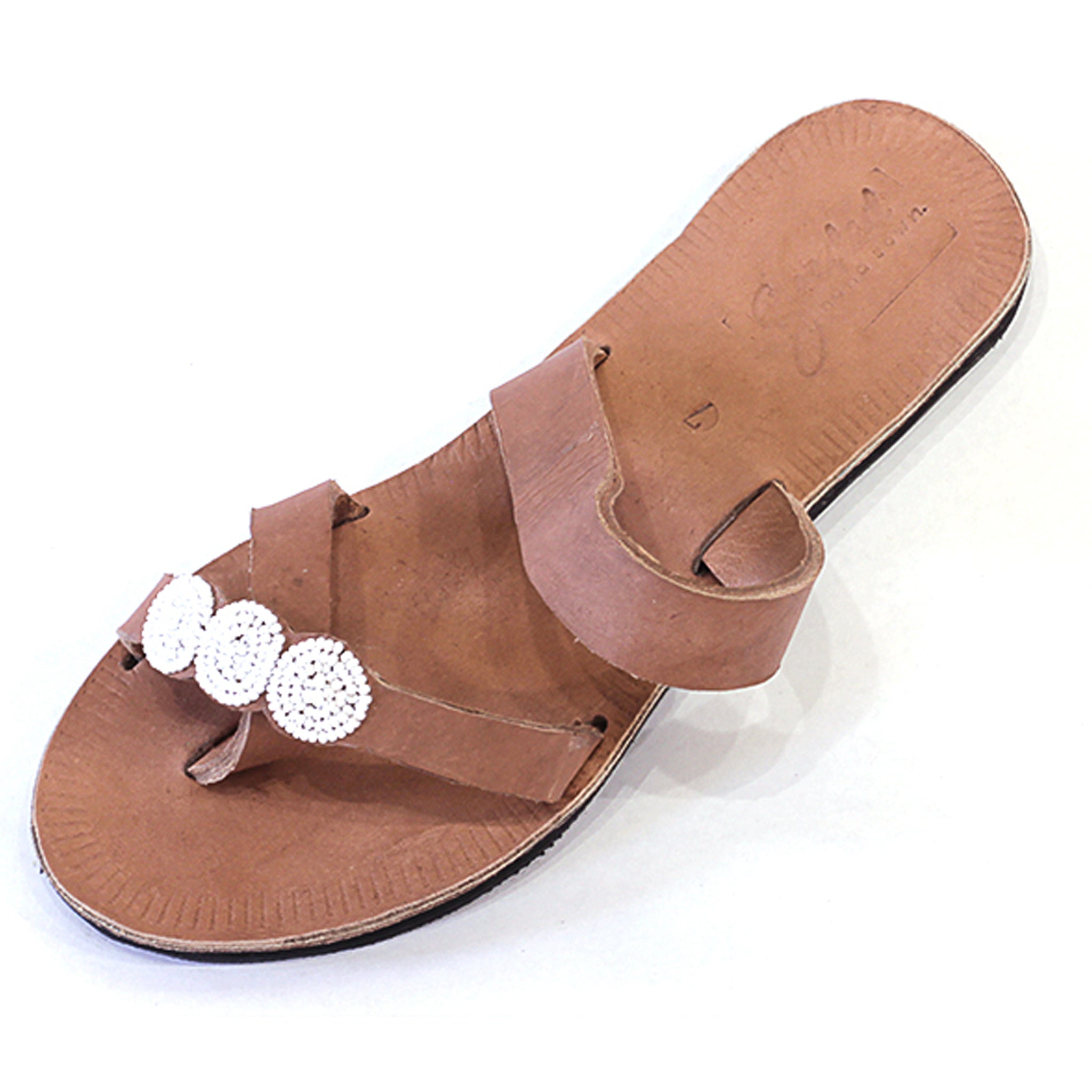 Light Leather Dandelion - White