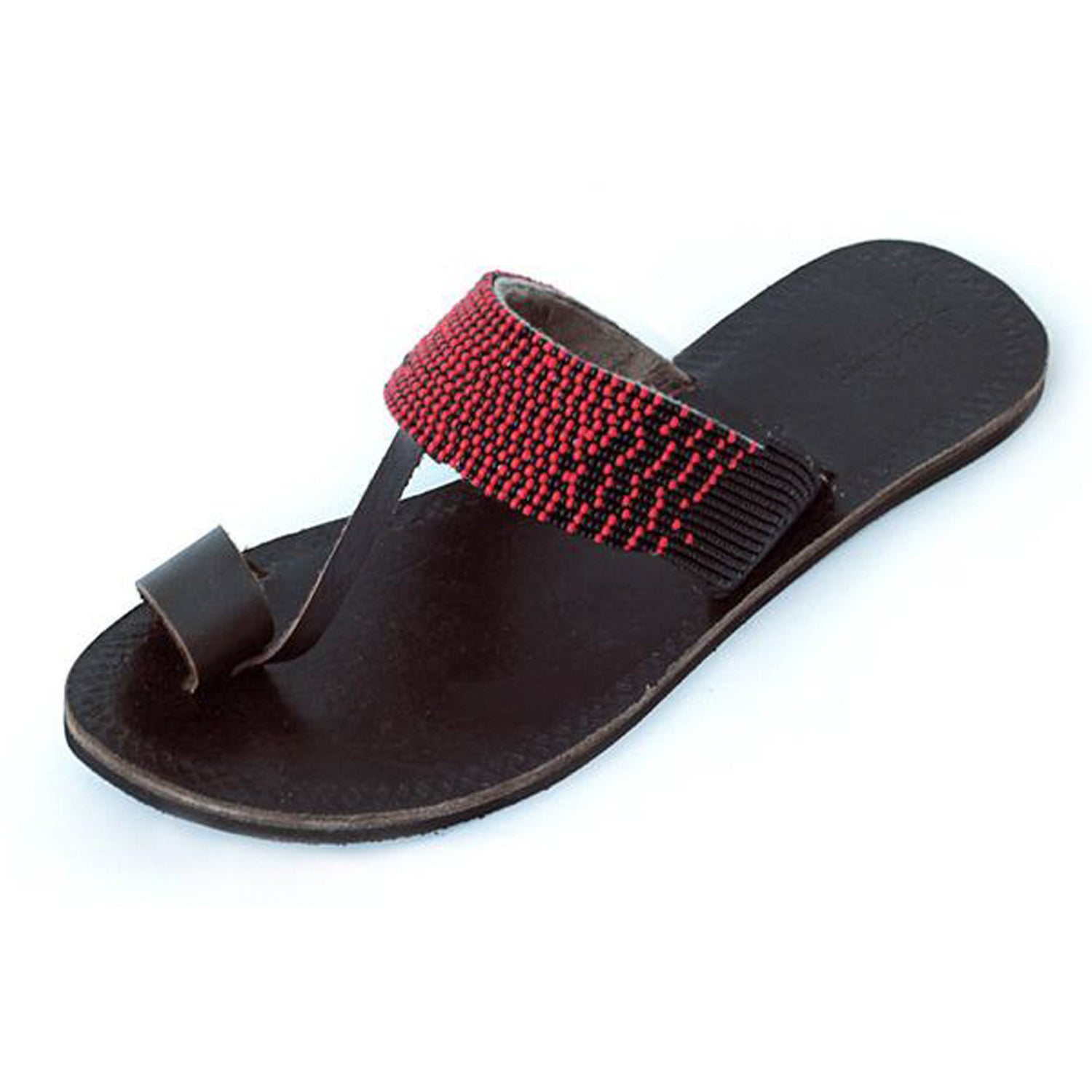 Hibiscus Ombre - Black/Red