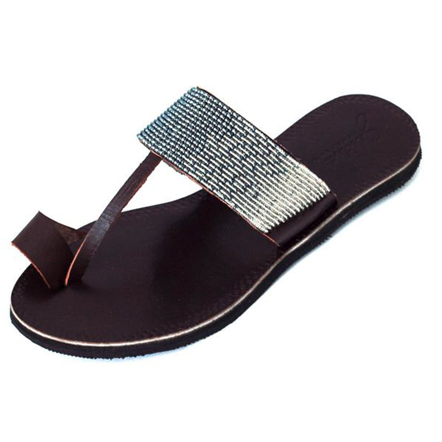 Hibiscus Ombre - Slate/Silver