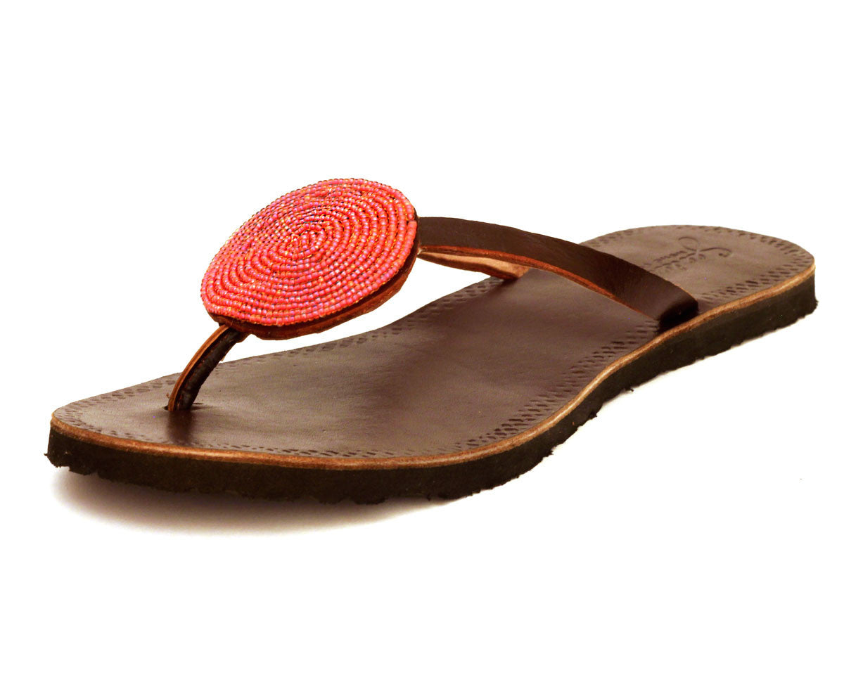 Fair trade sandals ethically handmade by empowered artisans in East Africa.