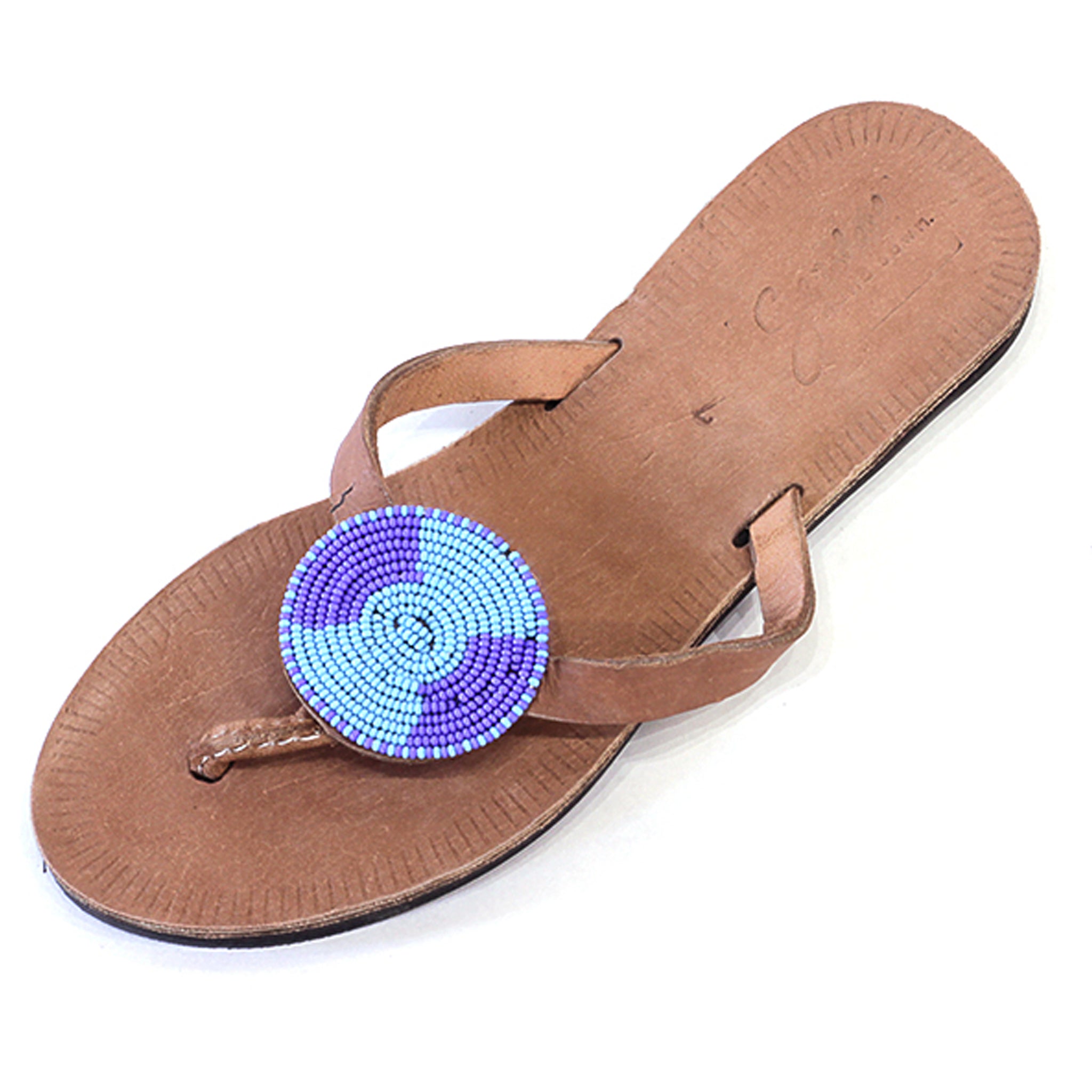 Light Leather Iris - Blue Cross