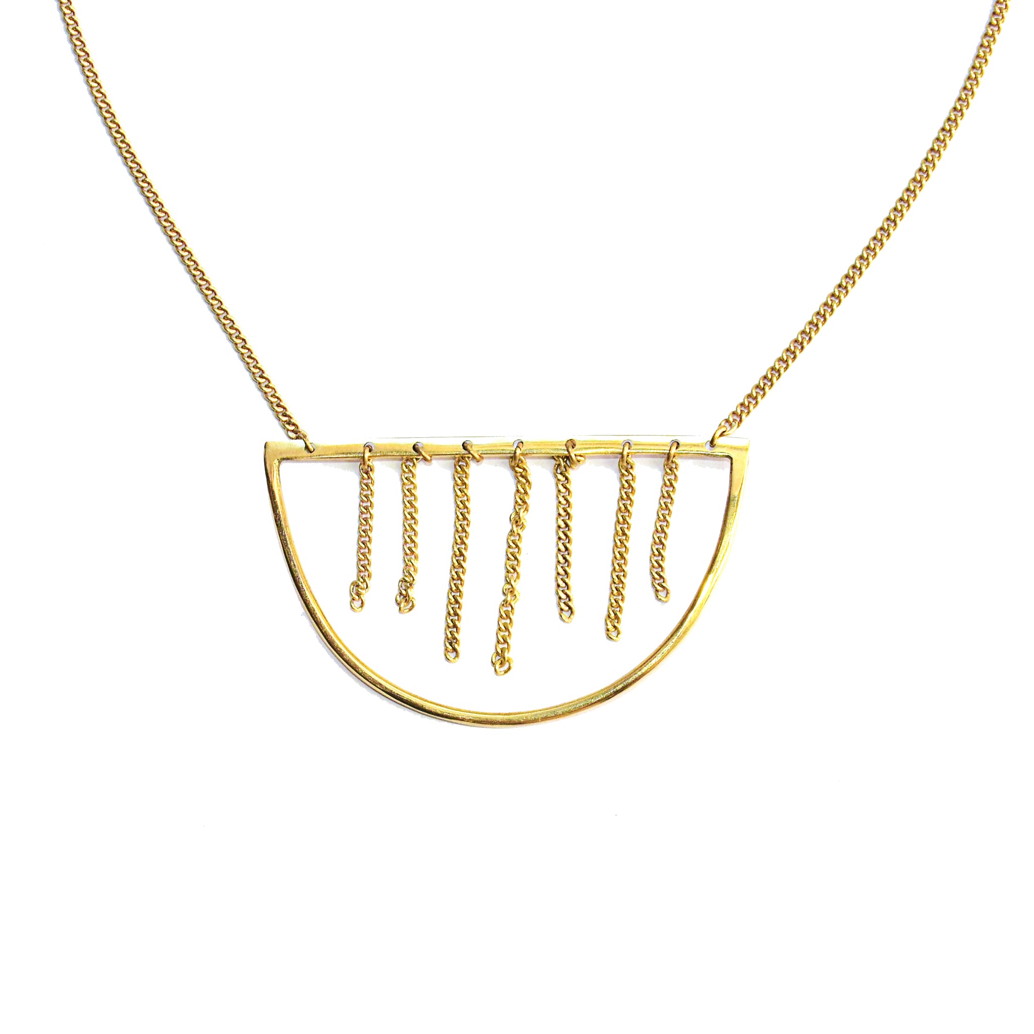 Rain Pendant Necklace