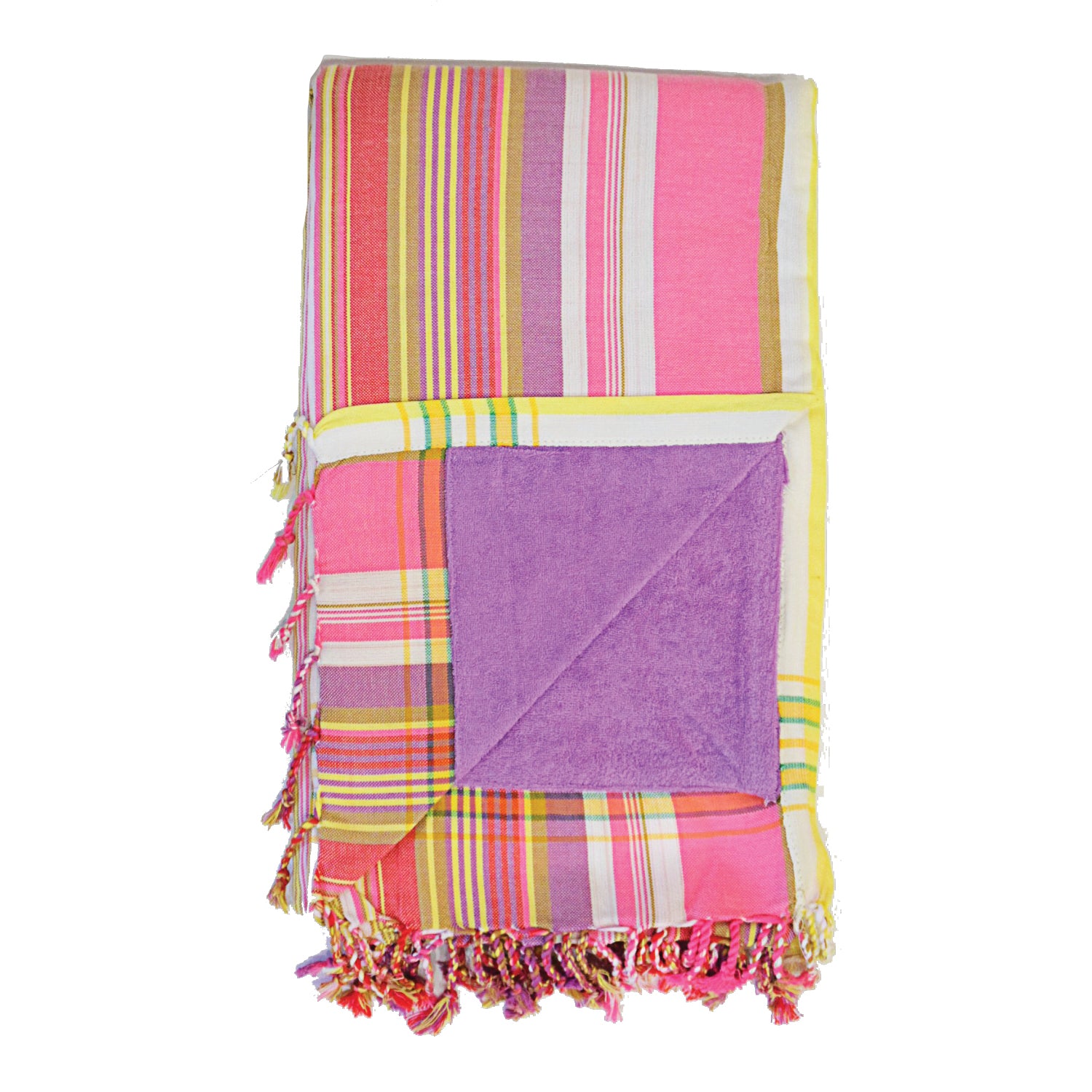 Retro Pink Kenyan Towel