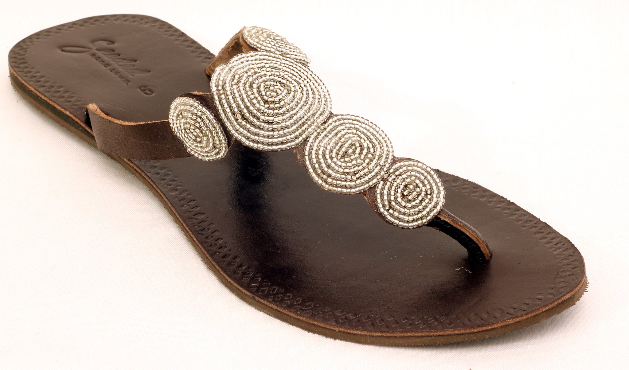 Fair trade sandals ethically handmade by empowered artisans in East Africa.