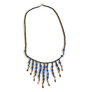 Fair trade necklace ethically handmade by empowered artisans in East Africa.