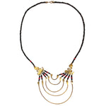 Fair trade necklace ethically handmade by empowered artisans in East Africa.