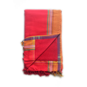 Fair trade towel ethically handmade by empowered artisans in East Africa.