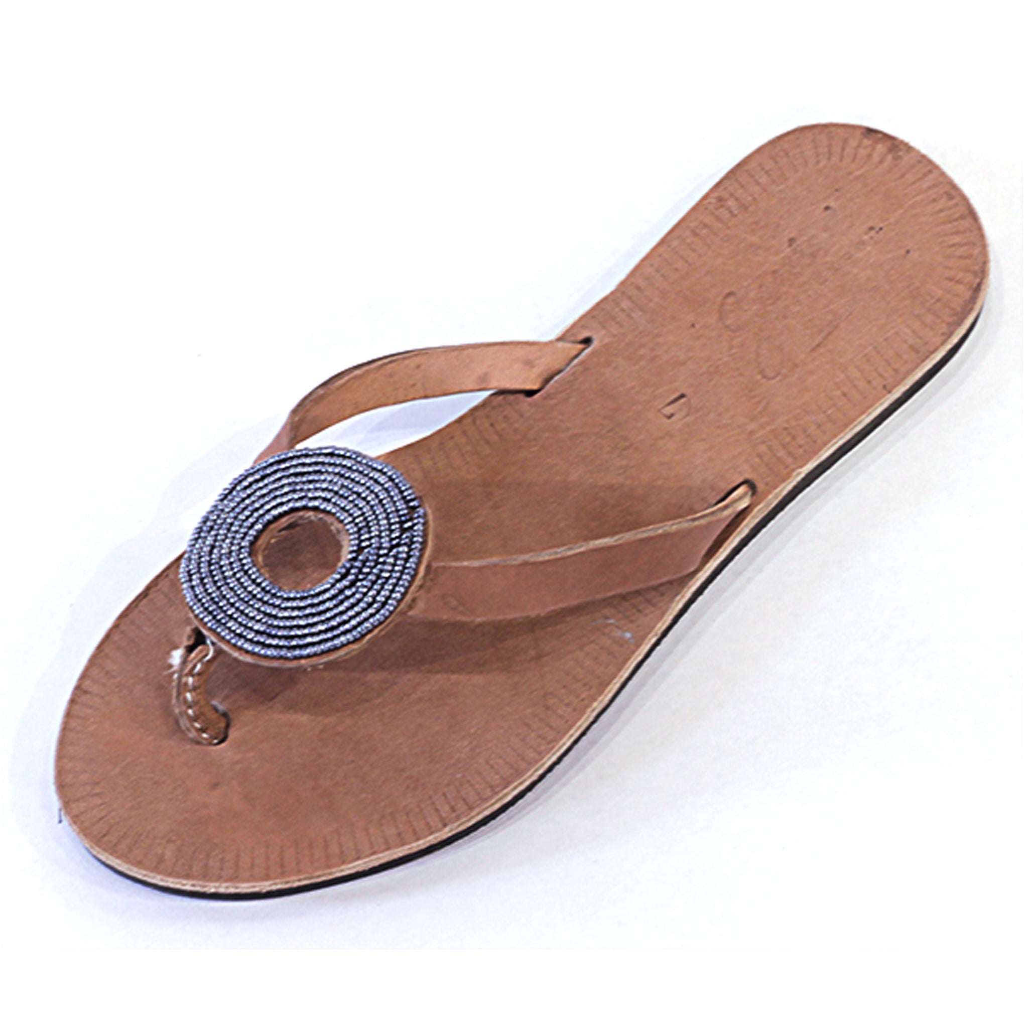 Light Leather Ring - Slate