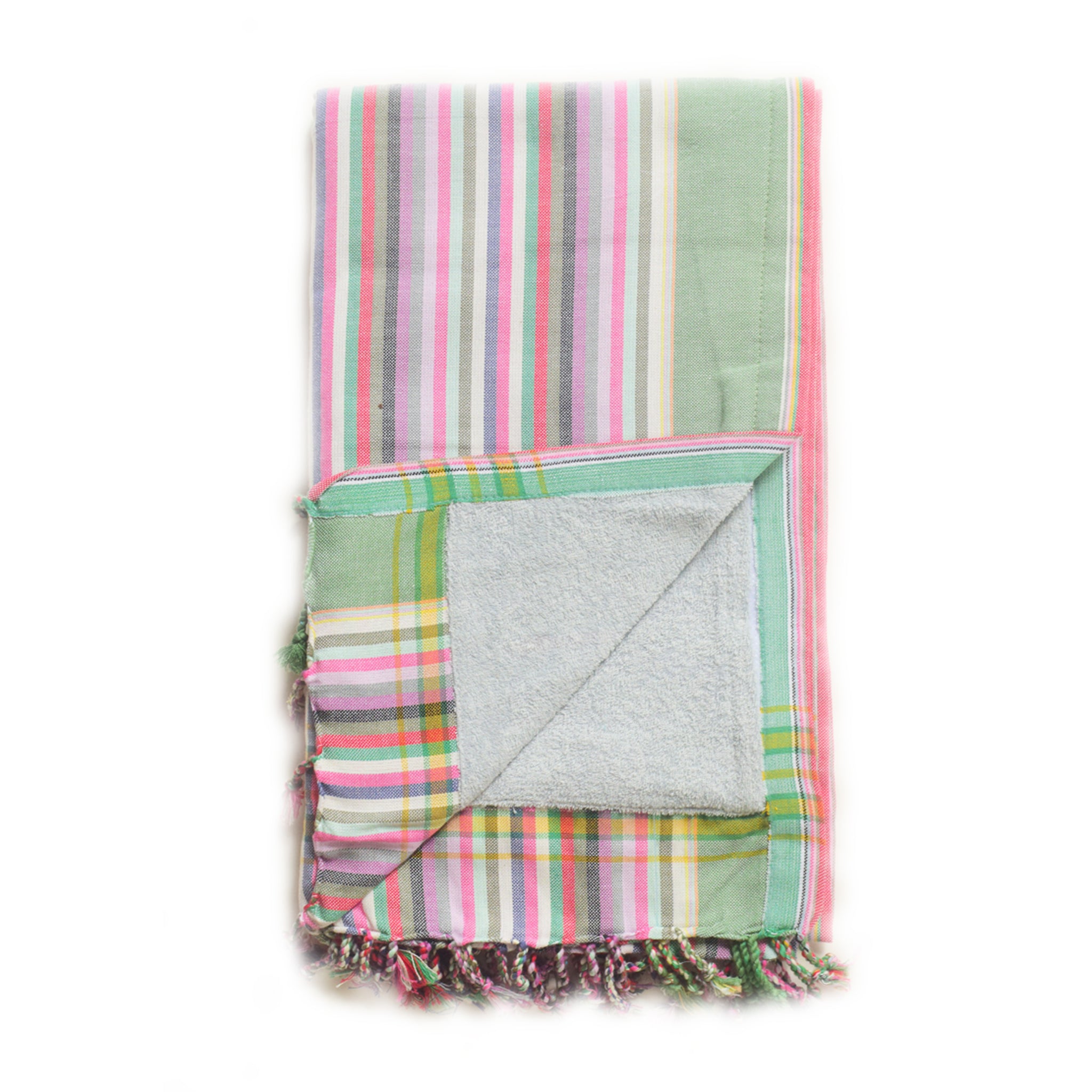 Sage & Pink Multi Kenyan Towel