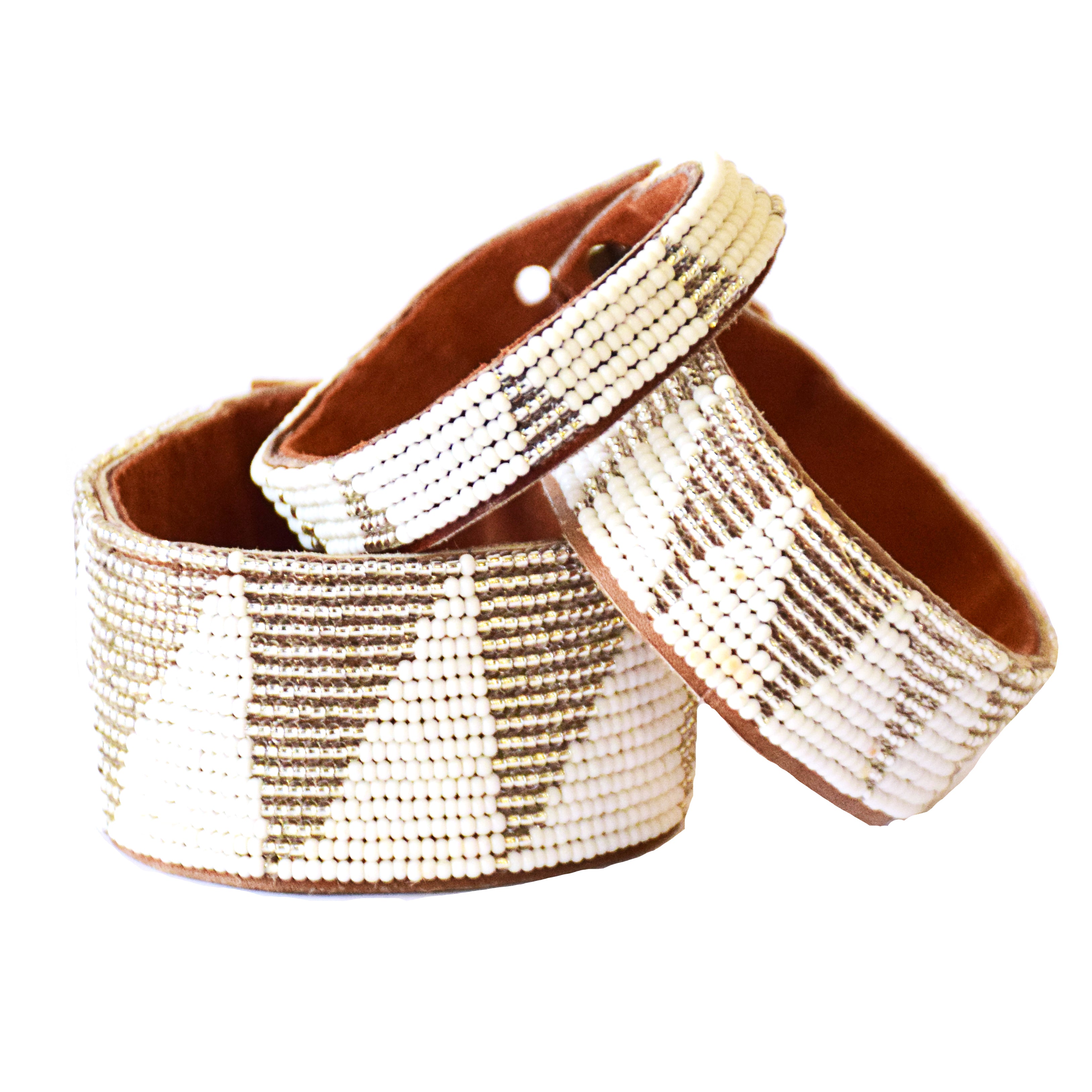 Fair trade bracelet ethically handmade by empowered artisans in East Africa.