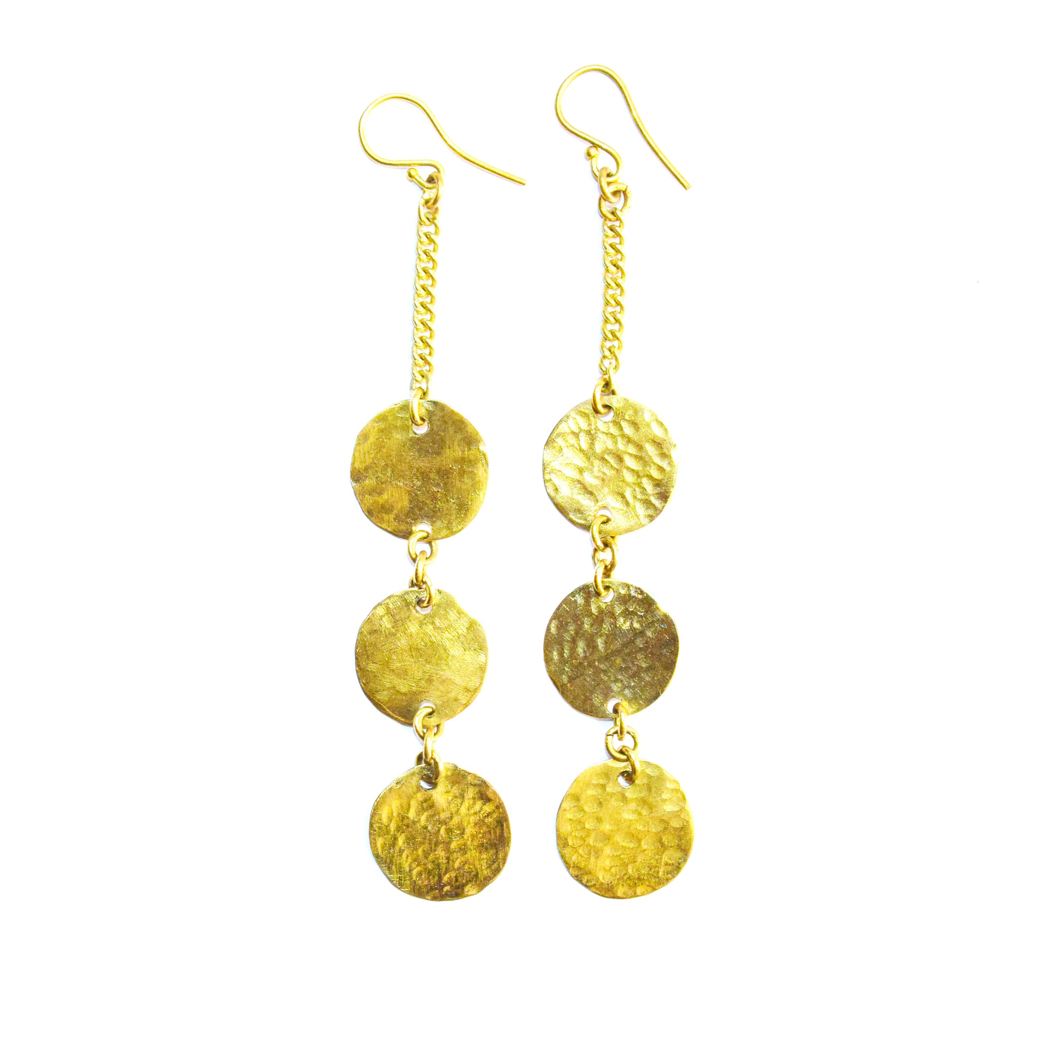 Triplet Dangle Earrings