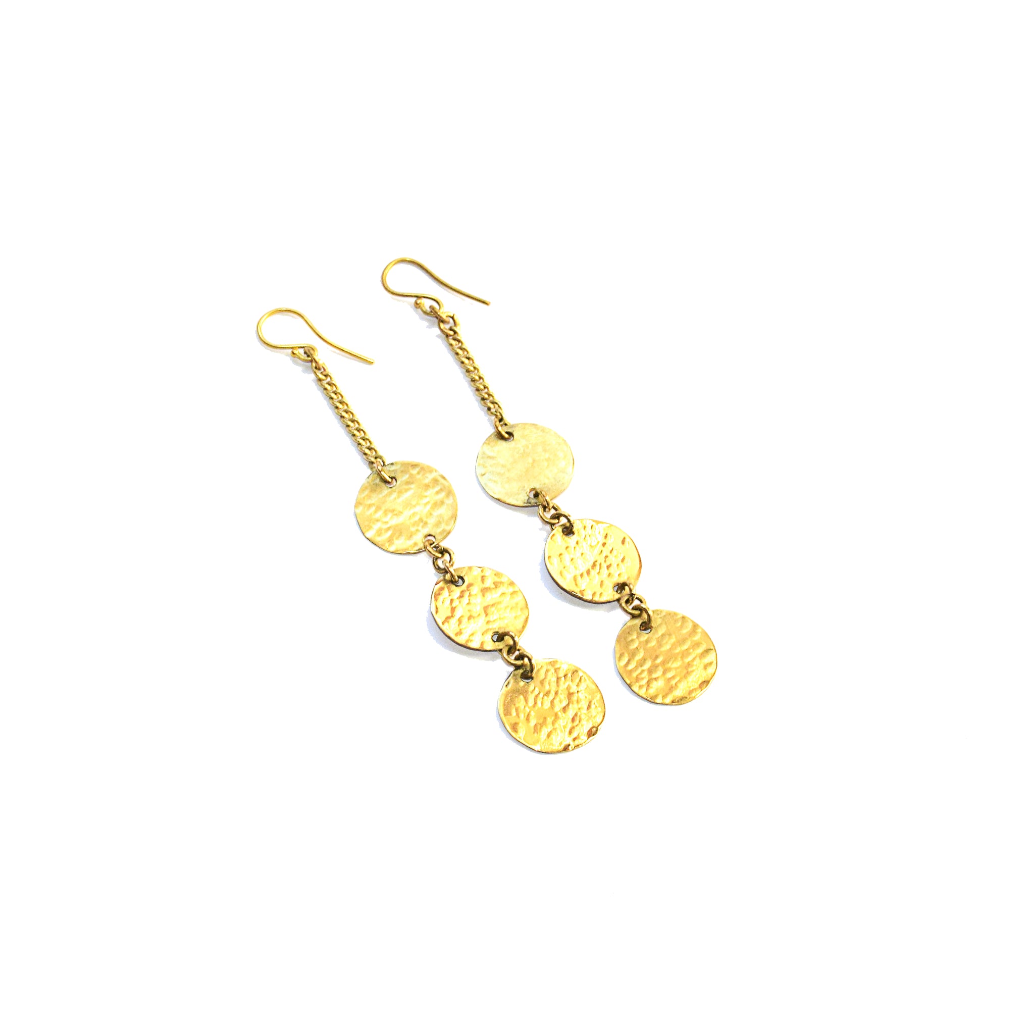 Triplet Dangle Earrings