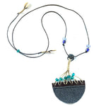 Fair trade necklace ethically handmade by empowered artisans in East Africa.